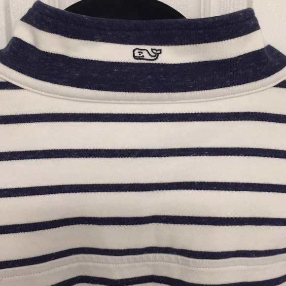 Vineyard Vines Striped Quarter Zip - Picture 6 of 8